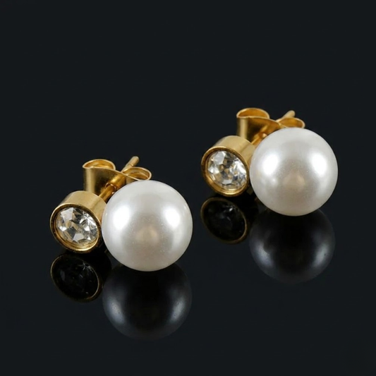 Duo Pearl Studs