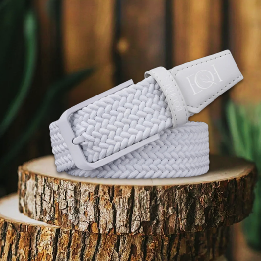 FlexBraid Belt - Pure White