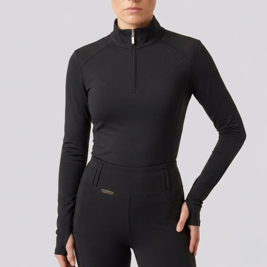 Signature Long Sleeve Base Layer - Classic Black
