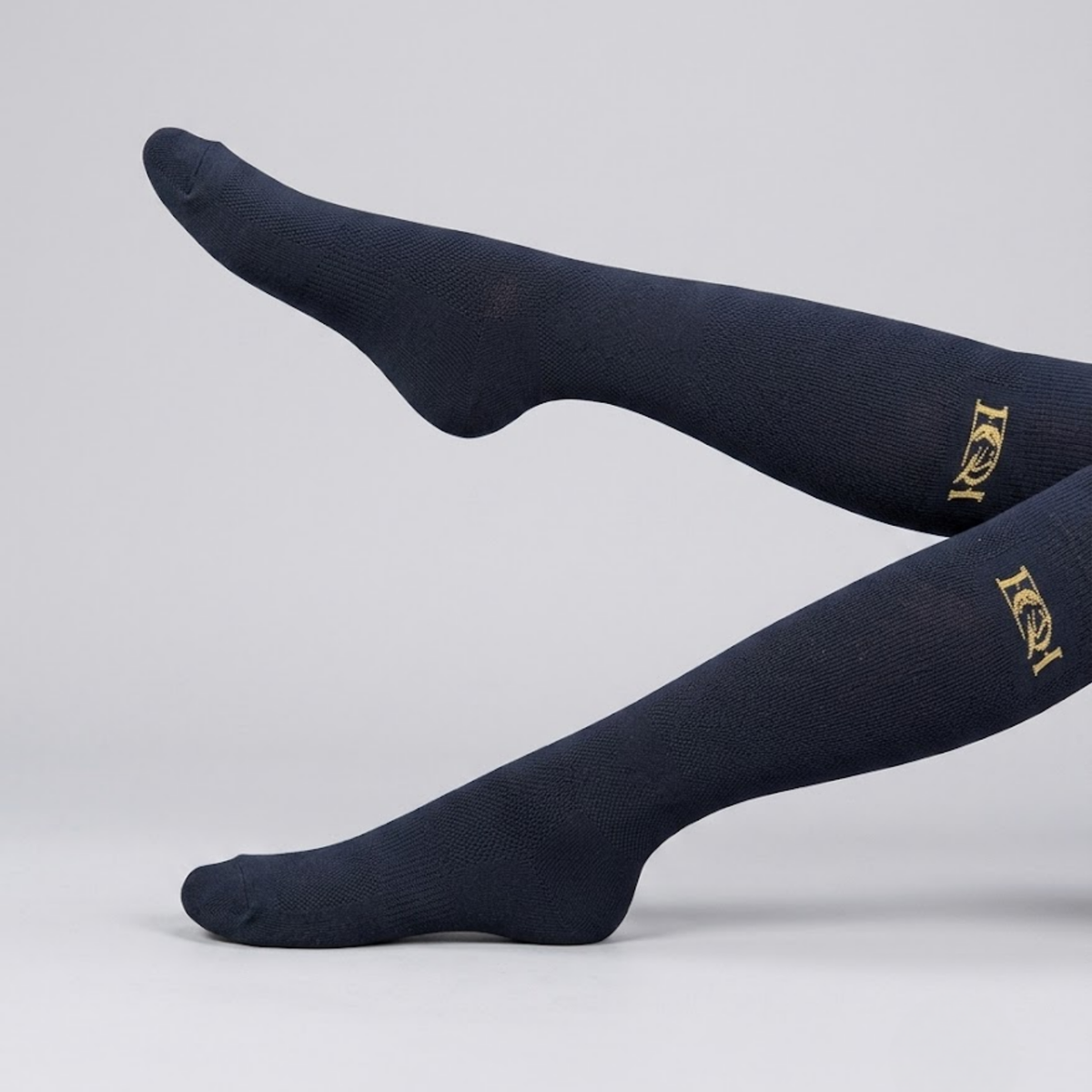 Signature Riding Socks - Black & Gold