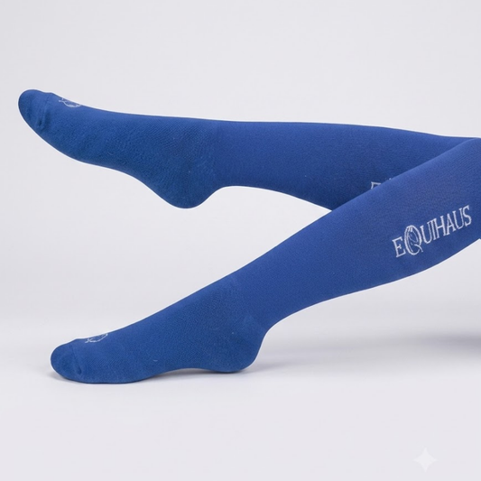 Signature Riding Socks - Navy & White