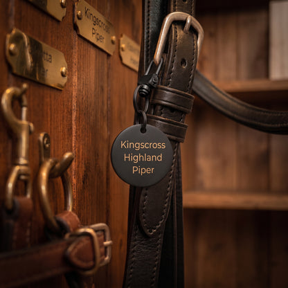 Bridle Name Tags - Round