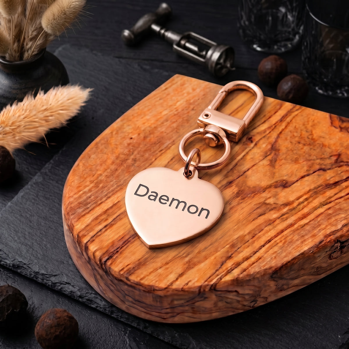Bridle Name Tags - Heart
