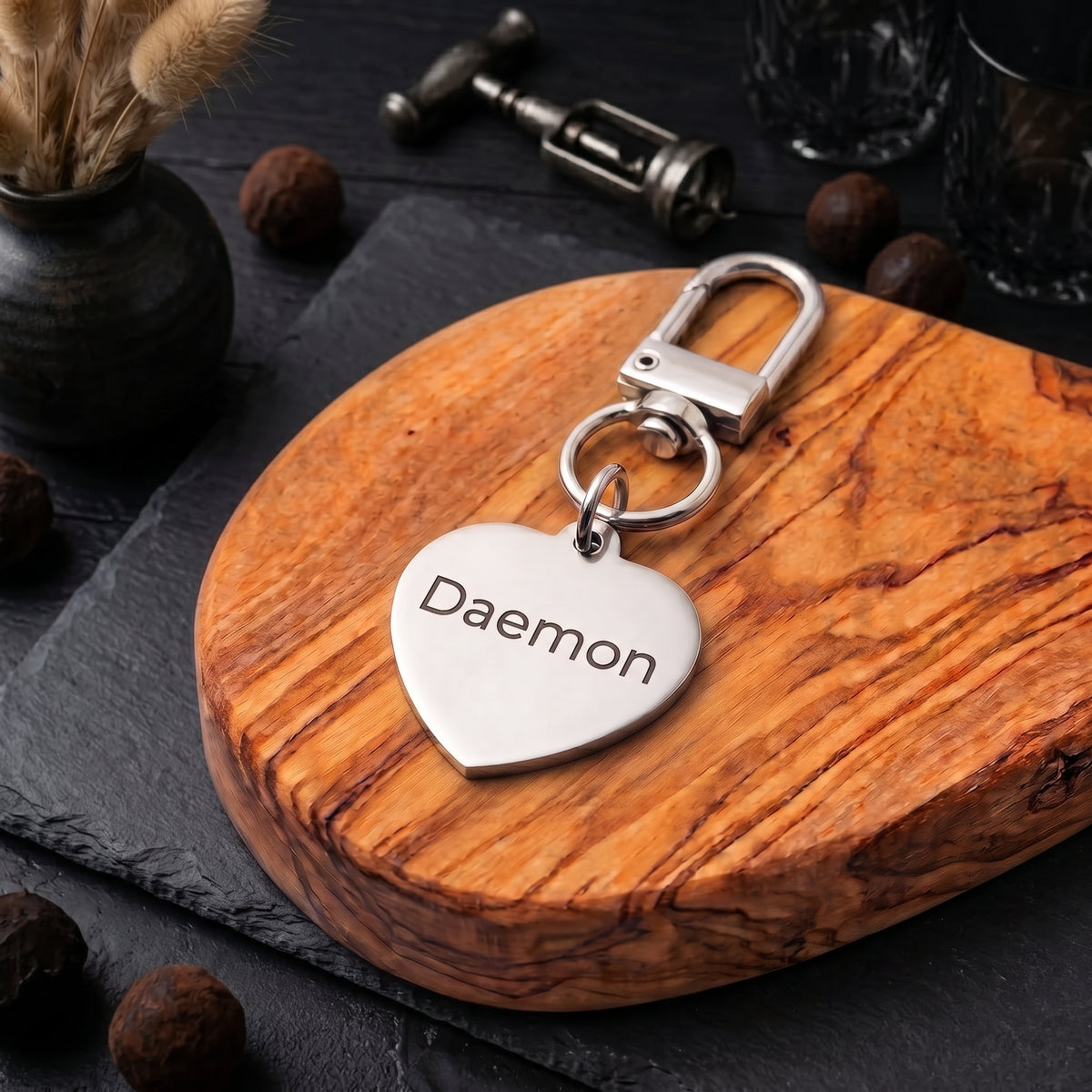 Bridle Name Tags - Heart