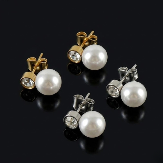 Duo Pearl Studs