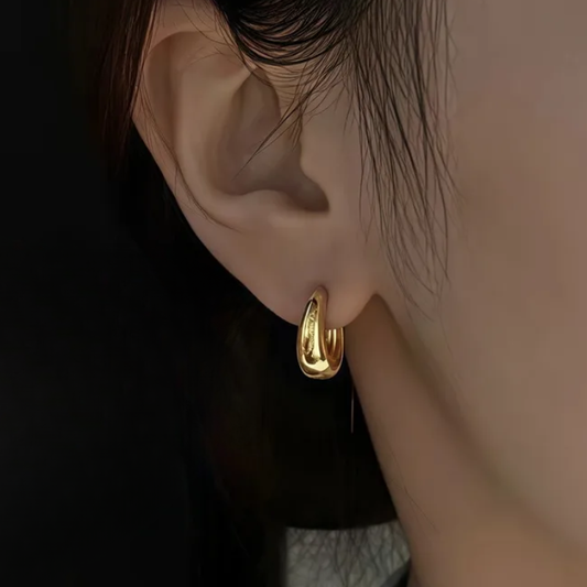Halo Hoop Earrings