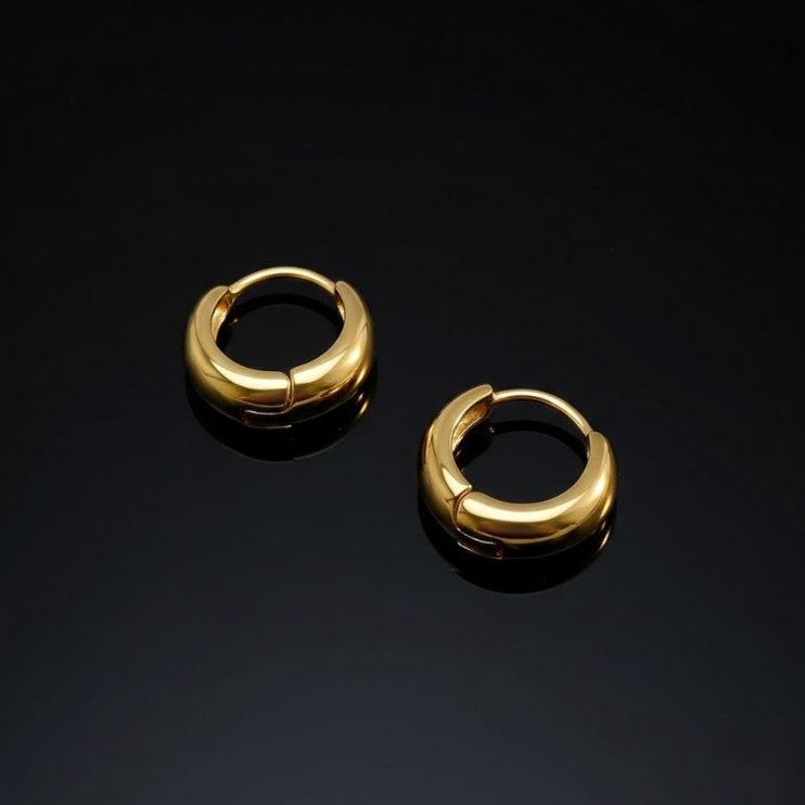 Halo Hoop Earrings