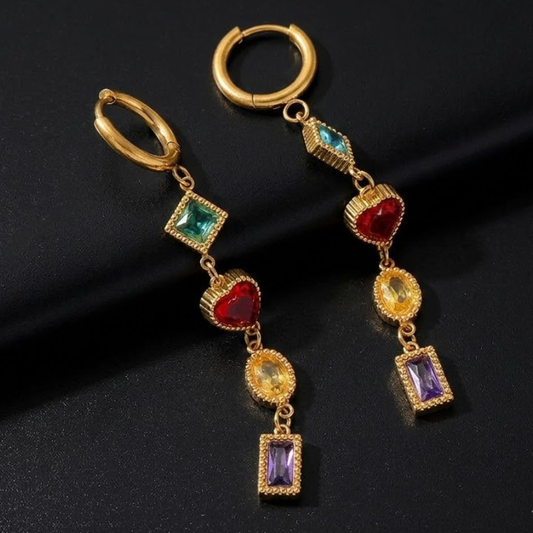 Kaleidoscope Drop Earrings