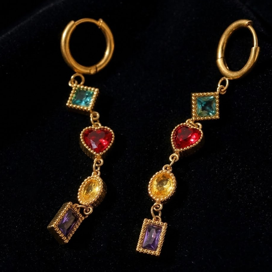 Kaleidoscope Drop Earrings