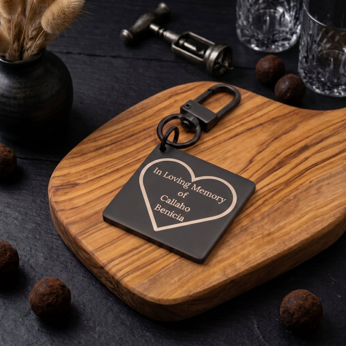 Keychain Charm - Square