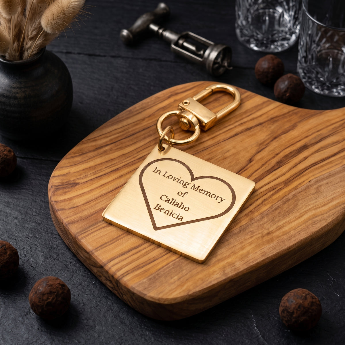 Keychain Charm - Square