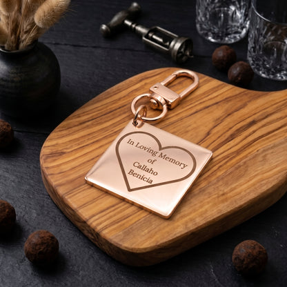Keychain Charm - Square