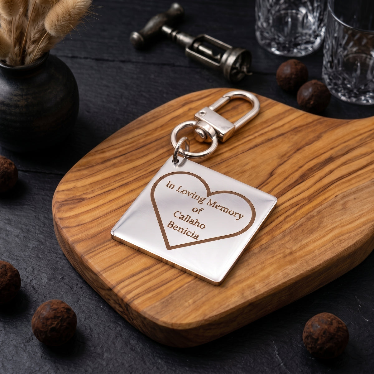 Keychain Charm - Square
