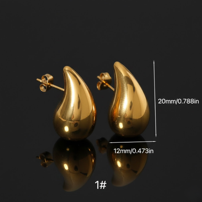 Liquid Aura Droplet Earrings