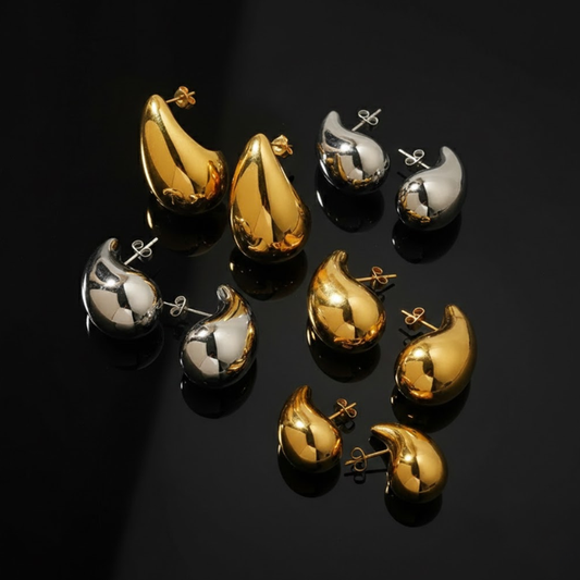 Liquid Aura Droplet Earrings