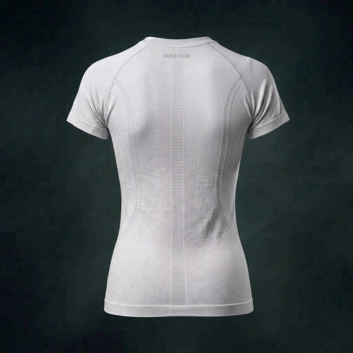 Short Sleeve Seamless Training Top - White