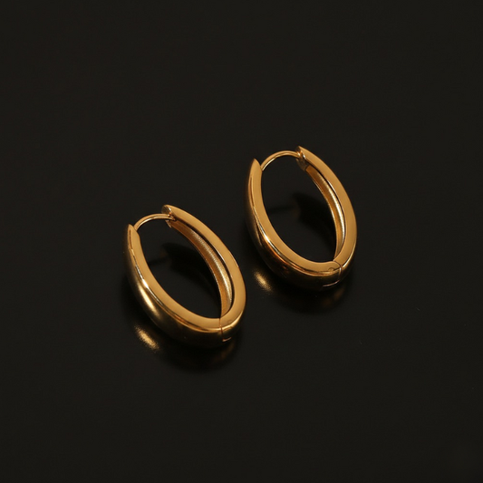 Sculptured Contour Earrings